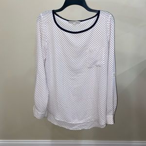 Loft dot blouse